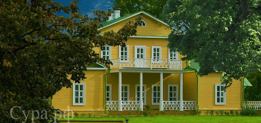 Пензенская область, Сурский край, усадьба Тарханы, «Елизаветинская эра»: дом, который построила Арсеньева., для сайта сура.рф